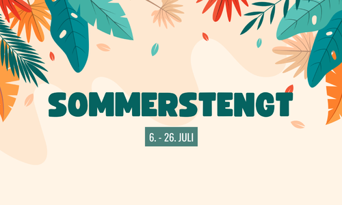 Sommerstengt 6. - 26. juli