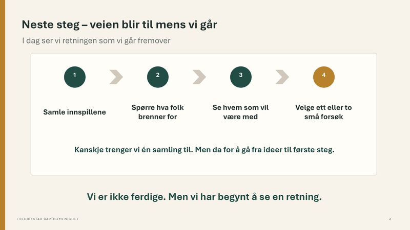 Fremtidsverkstedet: Fra mange ideer til noen tydelige spor