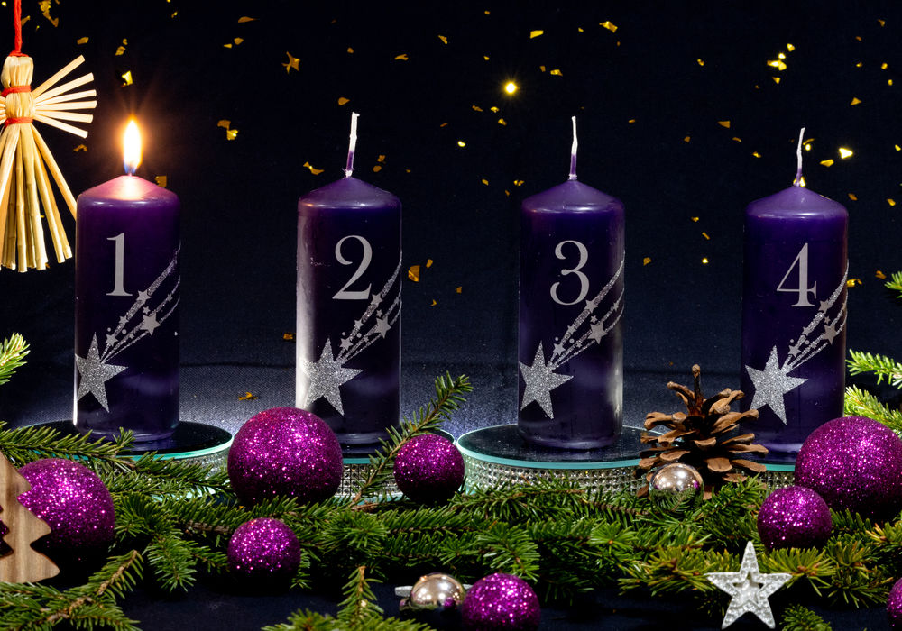 Første søndag i advent - lilla