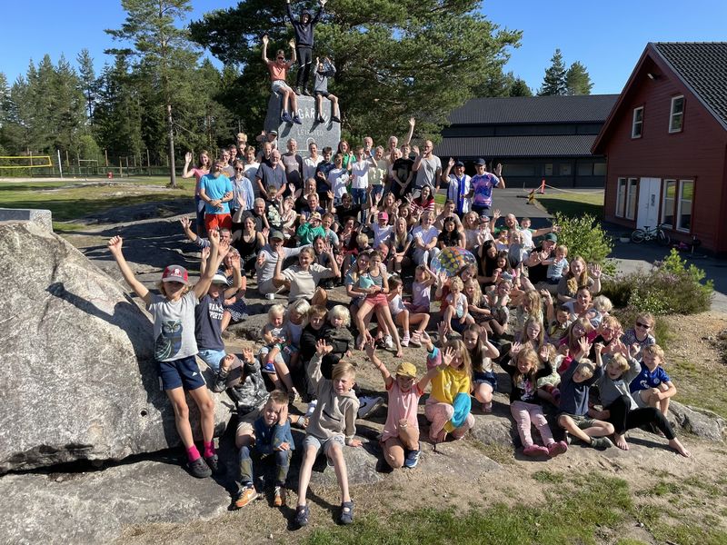 Familieleir på Vegårtun