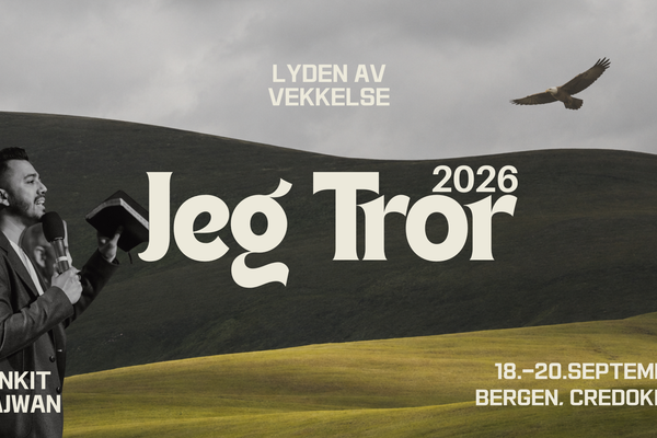 Konferanse med Ankit Sajwan i Credokirken 18-20.09. Fre kl 1900. Lør kl 1000-1400 og 1900