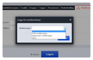 Hvordan legge til nytt medlem?