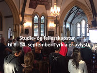 Studietur til Tyrkia  - avlyst