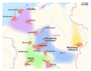 Dåp av de første anabaptistene i Zürich