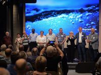 Hovedstyret ønsket velkommen til landsmøtet