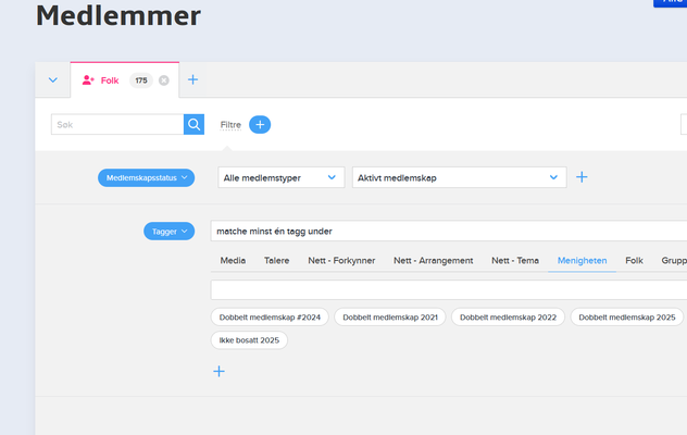 Kontroll av medlemsstatus