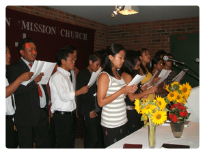 Fra monoetnisk til multietnisk kirke i løpet av 24 år