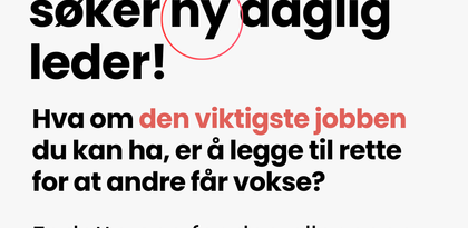 Ung baptist søker ny daglig leder