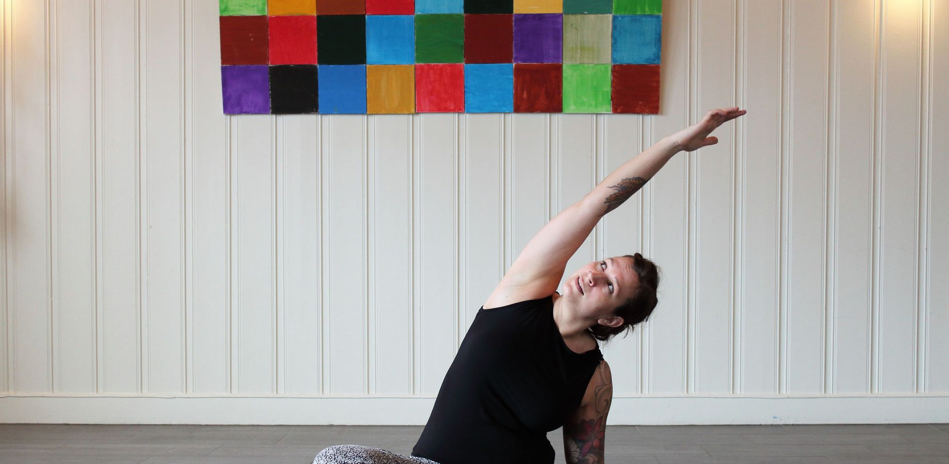 Ser fram til yoga i fellesskap