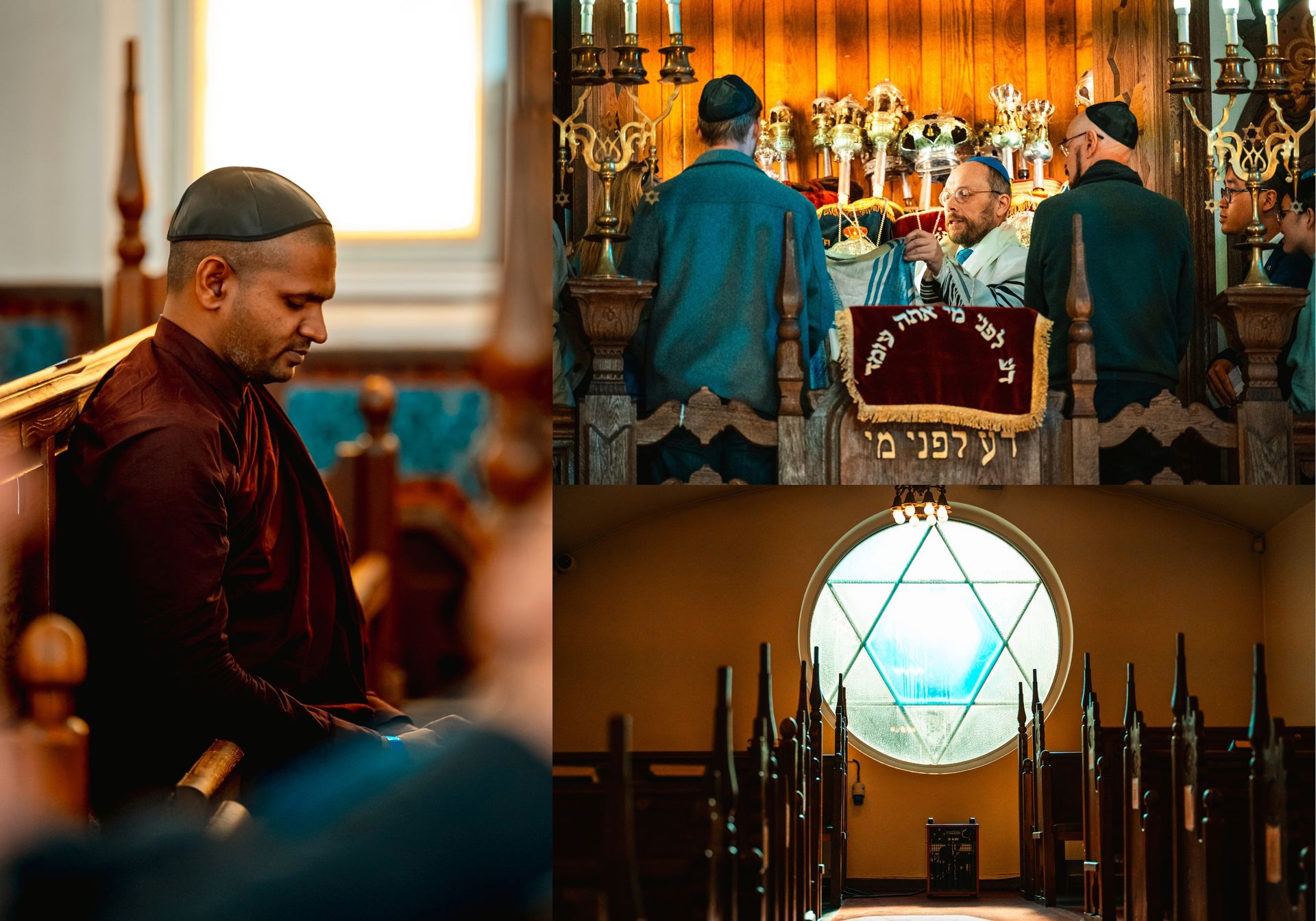 Sammen til synagogen