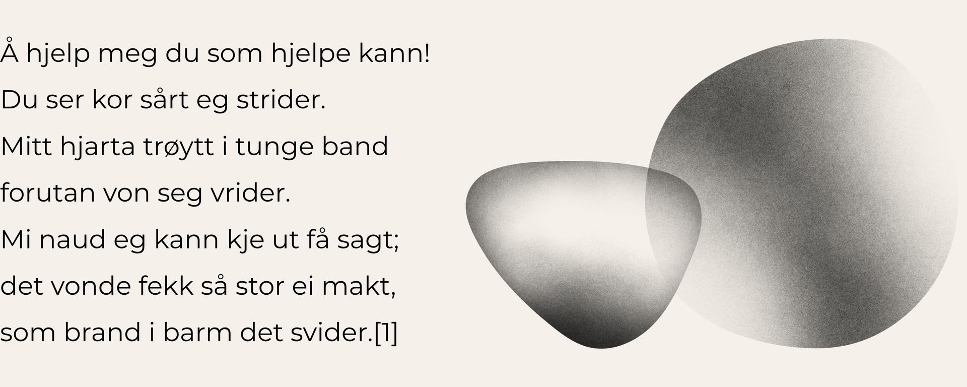 Hjelp meg du som hjelpe kan