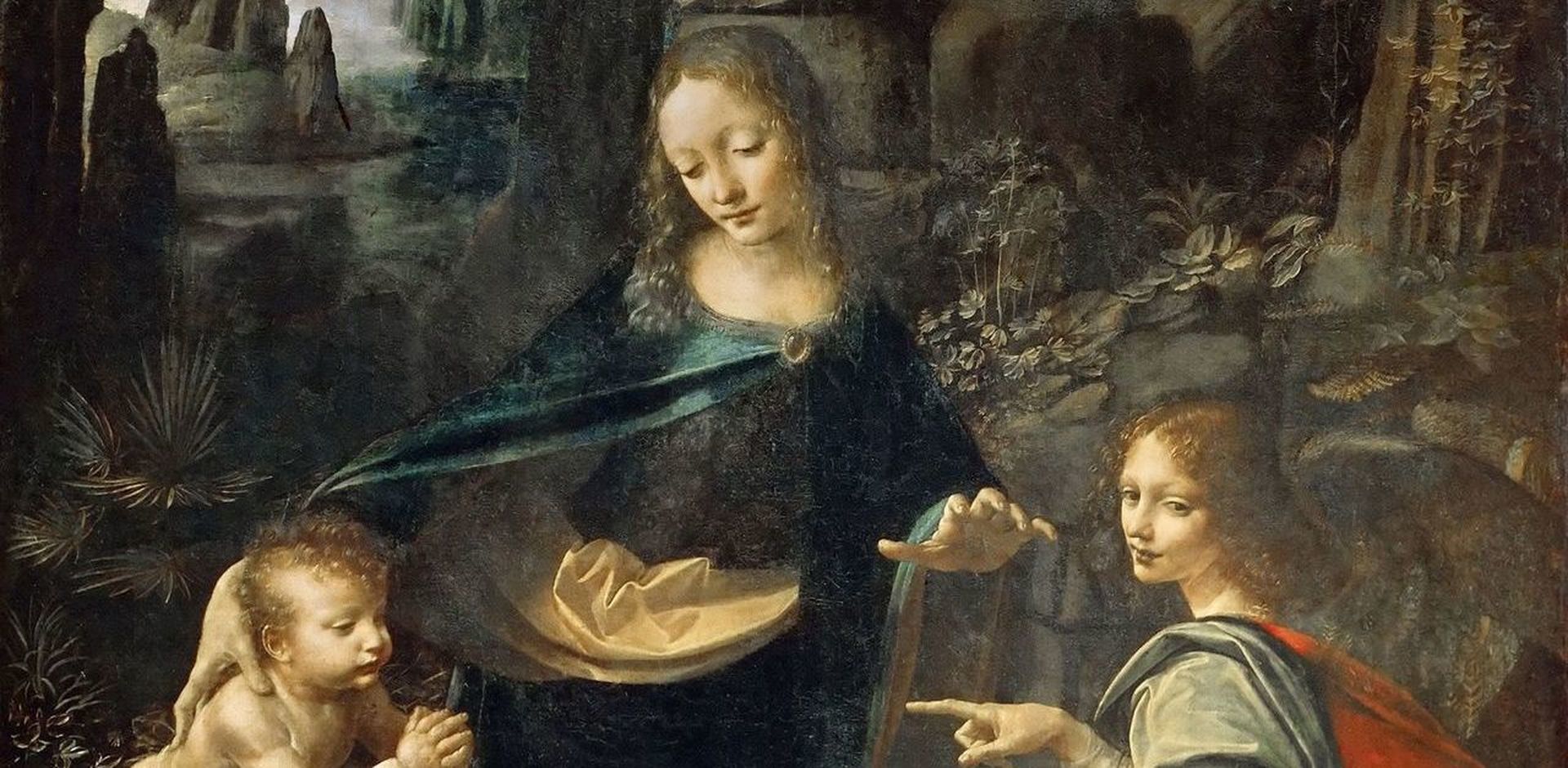 Virigin of the Rocks, Leonardo da Vinci (1483–1486)