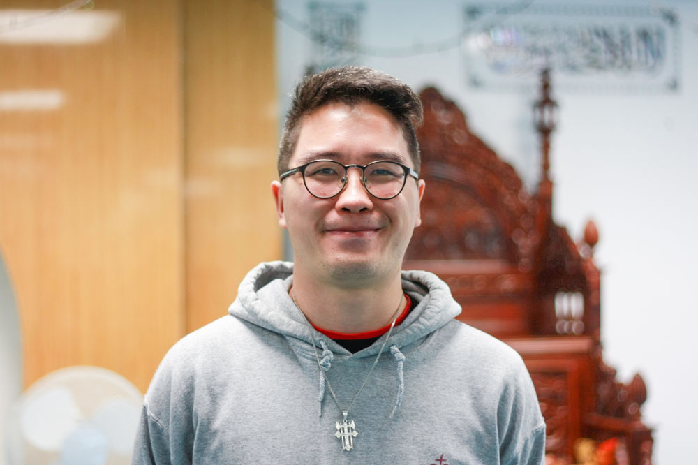 Ivan Vu (28 år) er styreleder i Norges unge katolikker. 
FOTO Sina Vestøl