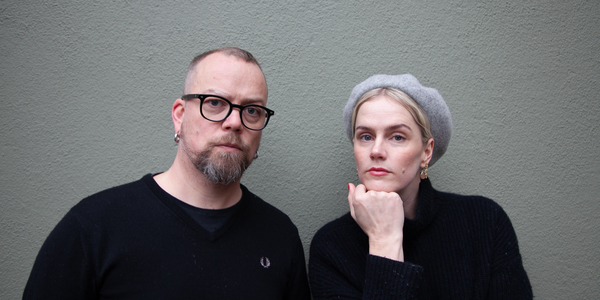 Foto: Podkastverter Stian Kilde Aarebrot (prest og fagansvarlig i Areopagos og Ann Jeanette Ekberg (fagansvarlig for dialog i Areopagos).