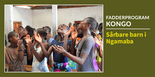 Sårbare barn i Ngamaba, Kongo >
