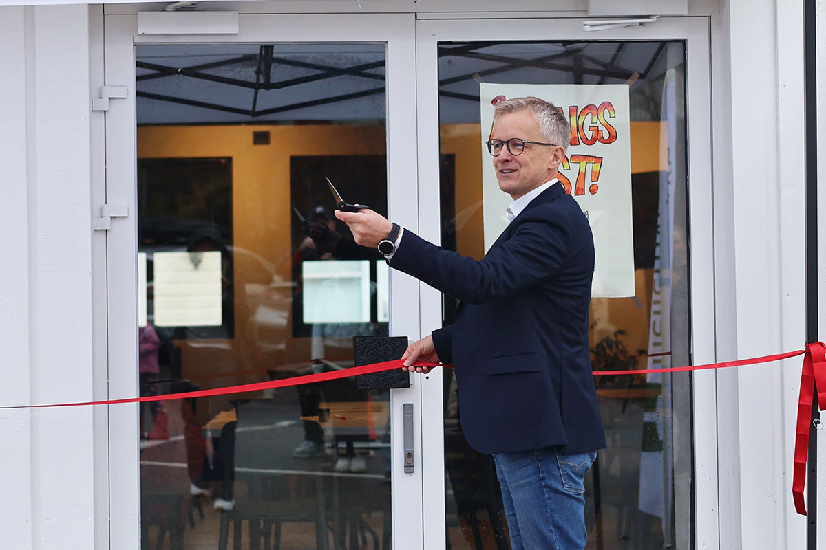 Offisiell åpning av Skomageren