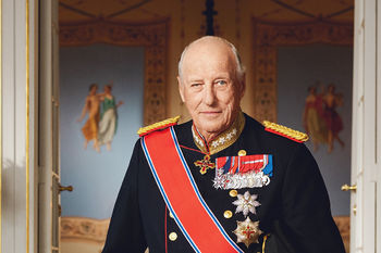 Kong Harald V er død