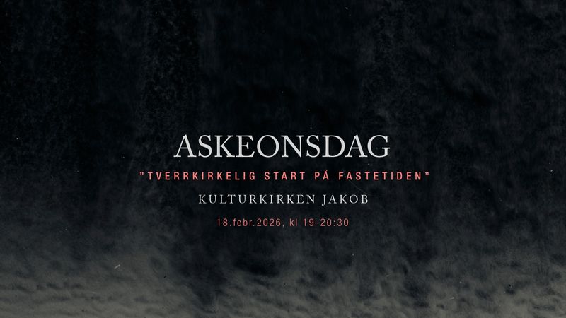 Askeonsdagsgudstjeneste 18. februar