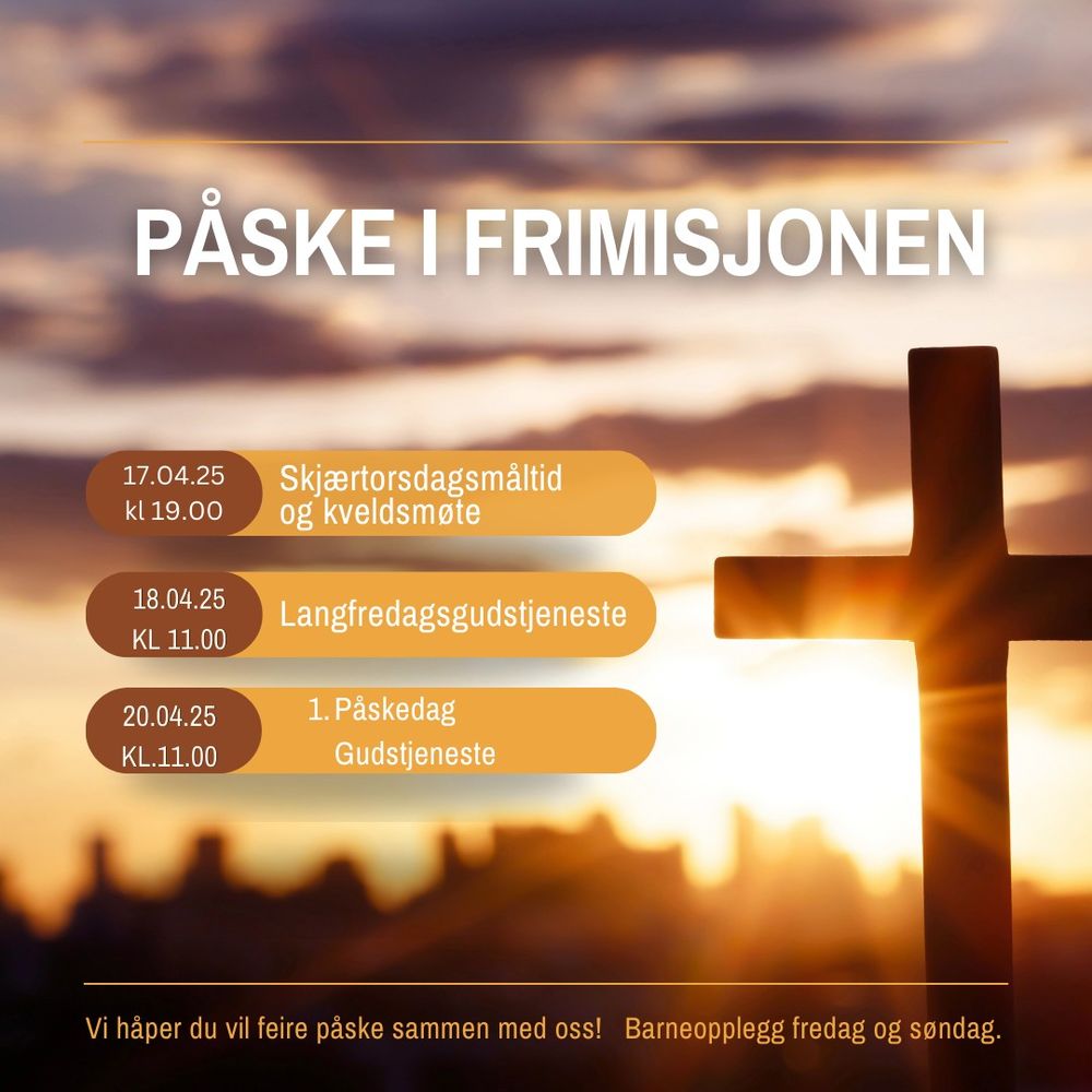 Påske i Frimisjonen