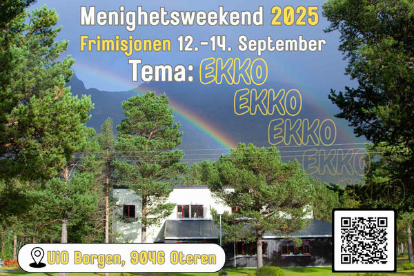 Menighetsweekend 12.-14-september
