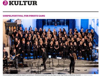 Salem gospelkor på Gospelfestivalen Kristiansand