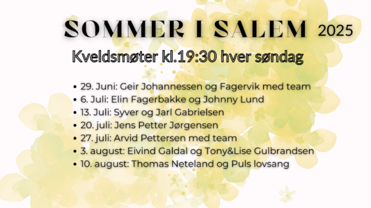 Sommer i Salem