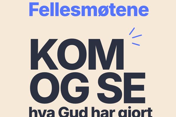 Fellesmøter 3. - 8. januar