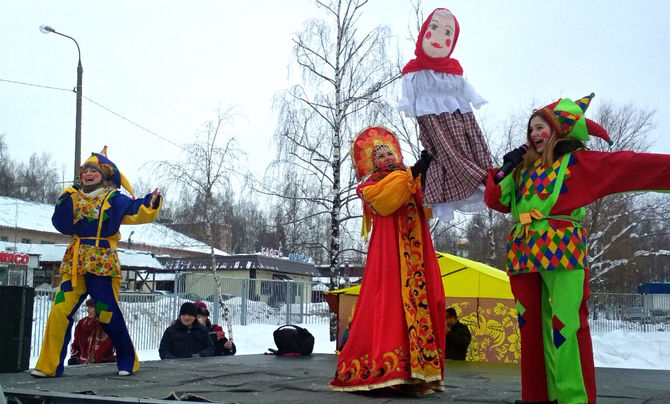 Слова скоморохов на масленицу