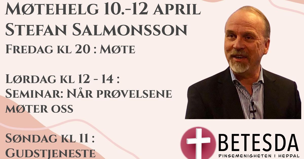 Møtehelg med Stefan Salmonsson