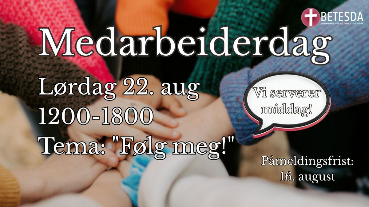 Medarbeiderdag 22. august 2026