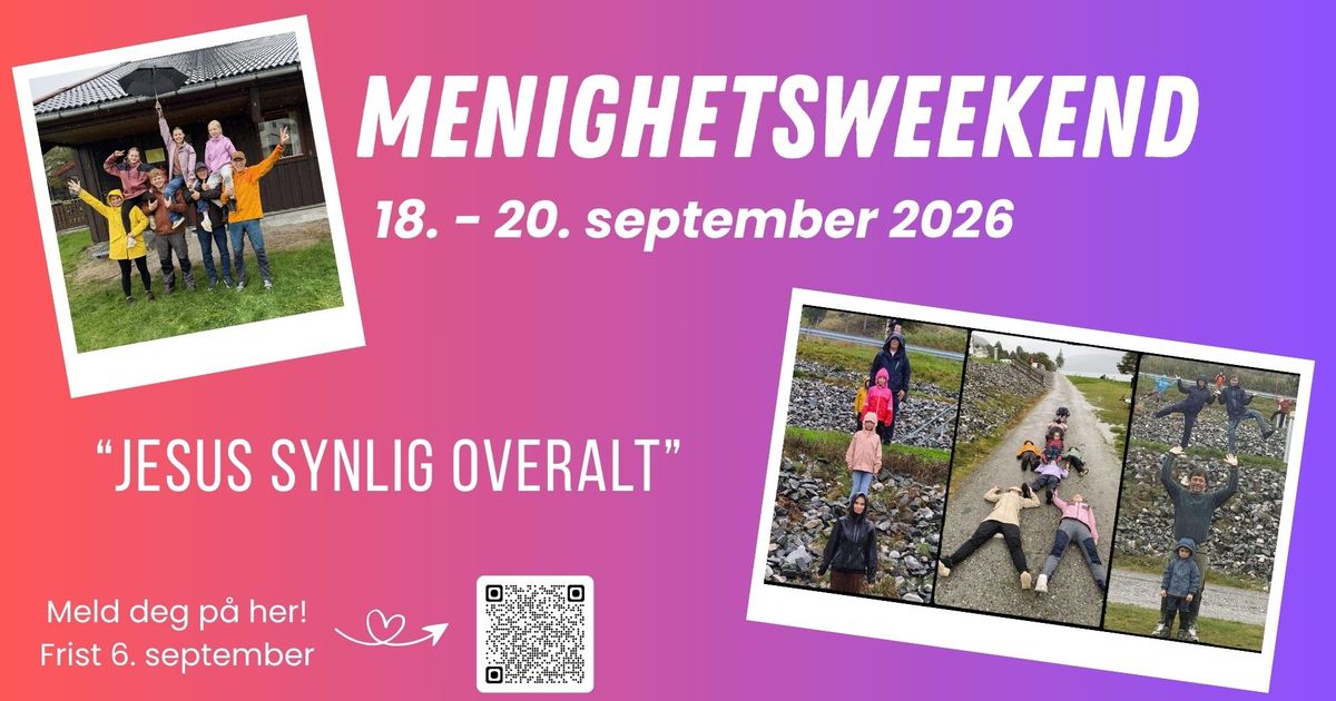 Menighetsweekend 2026
