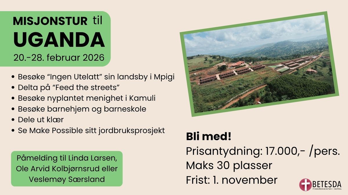 Misjonstur til Uganda