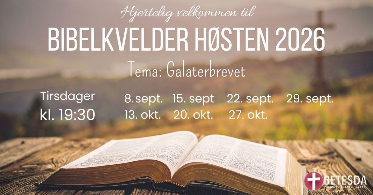 Bibelkvelder høst 26
