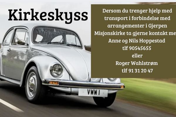 TRENGER DU SKYSS?