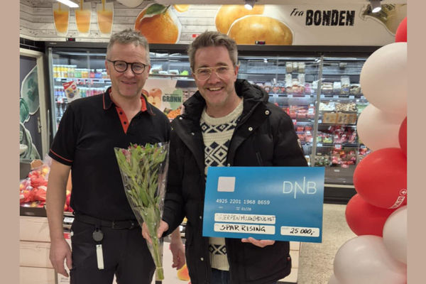 EN STOR TAKK TIL SPAR RISING