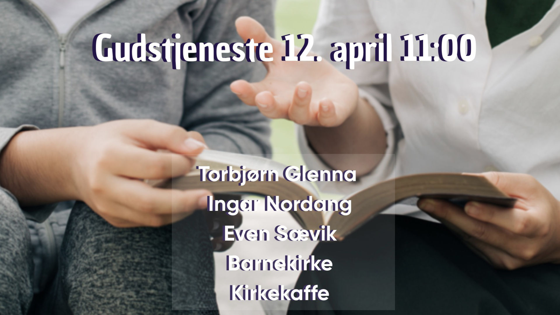 Velkommen til gudstjeneste