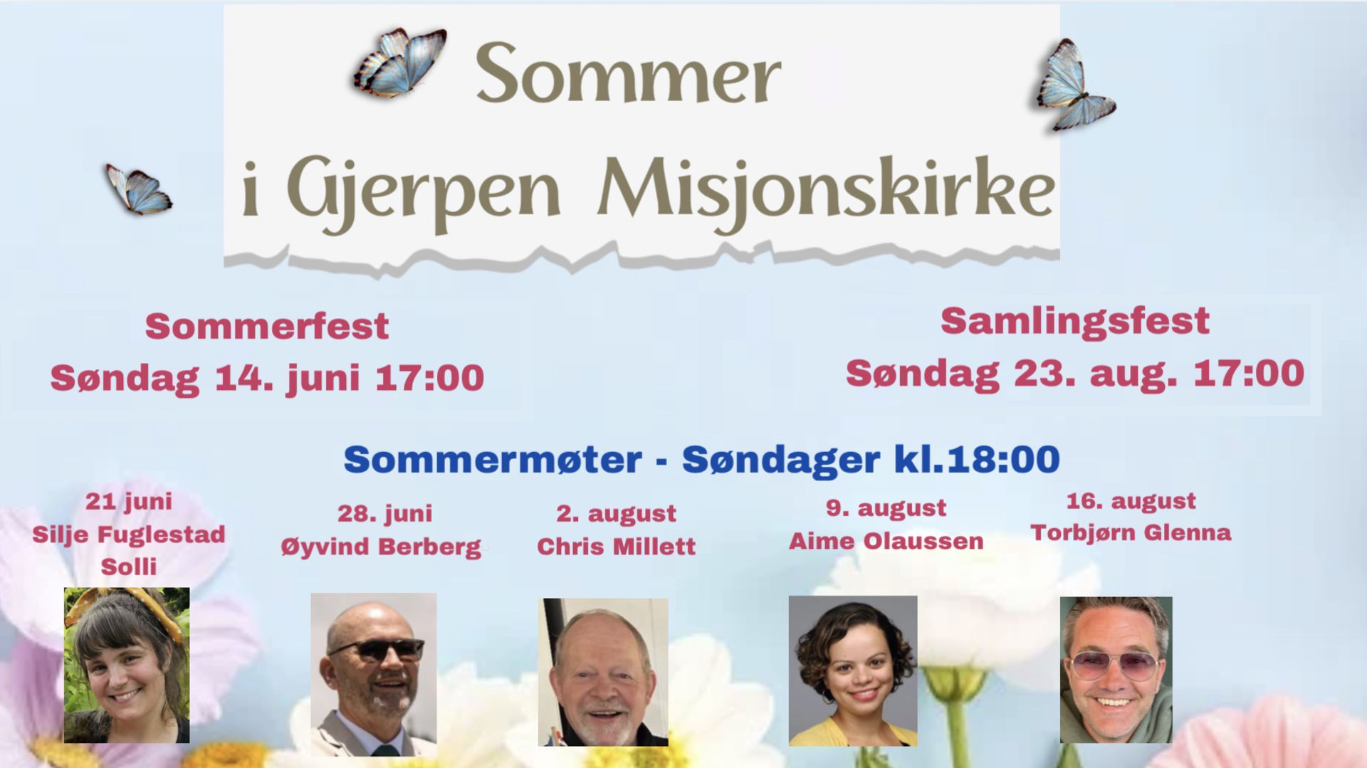 SOMMERHILSEN FRA PASTOREN
