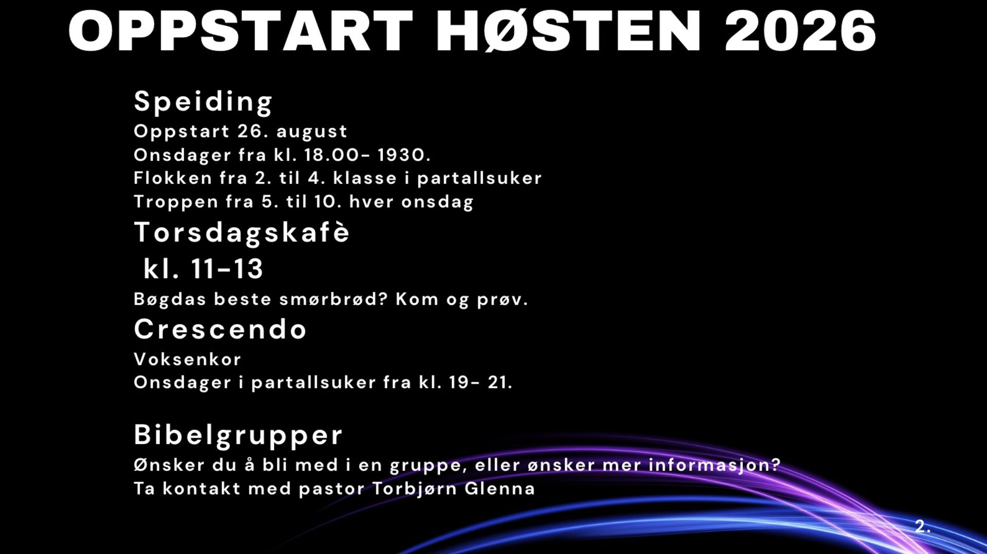 VENNEMIDDAG - MØTESTED FOR FAMILIER