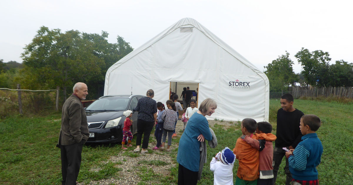 Solveig og Jack i Romania