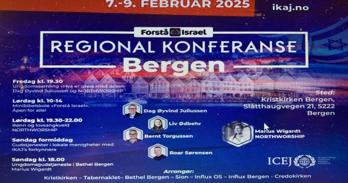 Regional konferanse i Kristkirken 7-9.februar