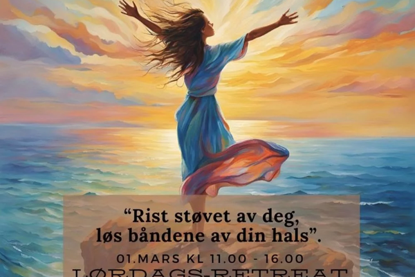 Lørdagsretreat 1.mars kl.11.00-16.00