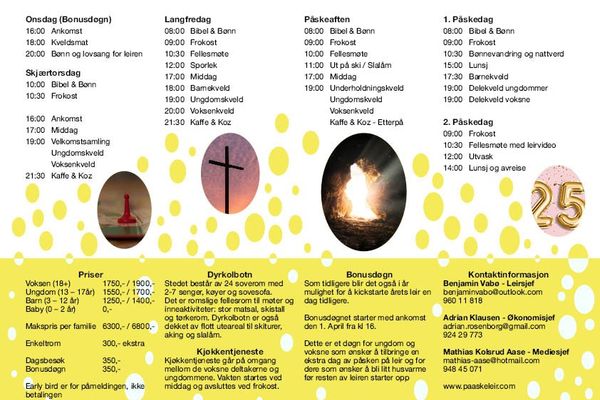 Påskeleir på Dyrkolbotn