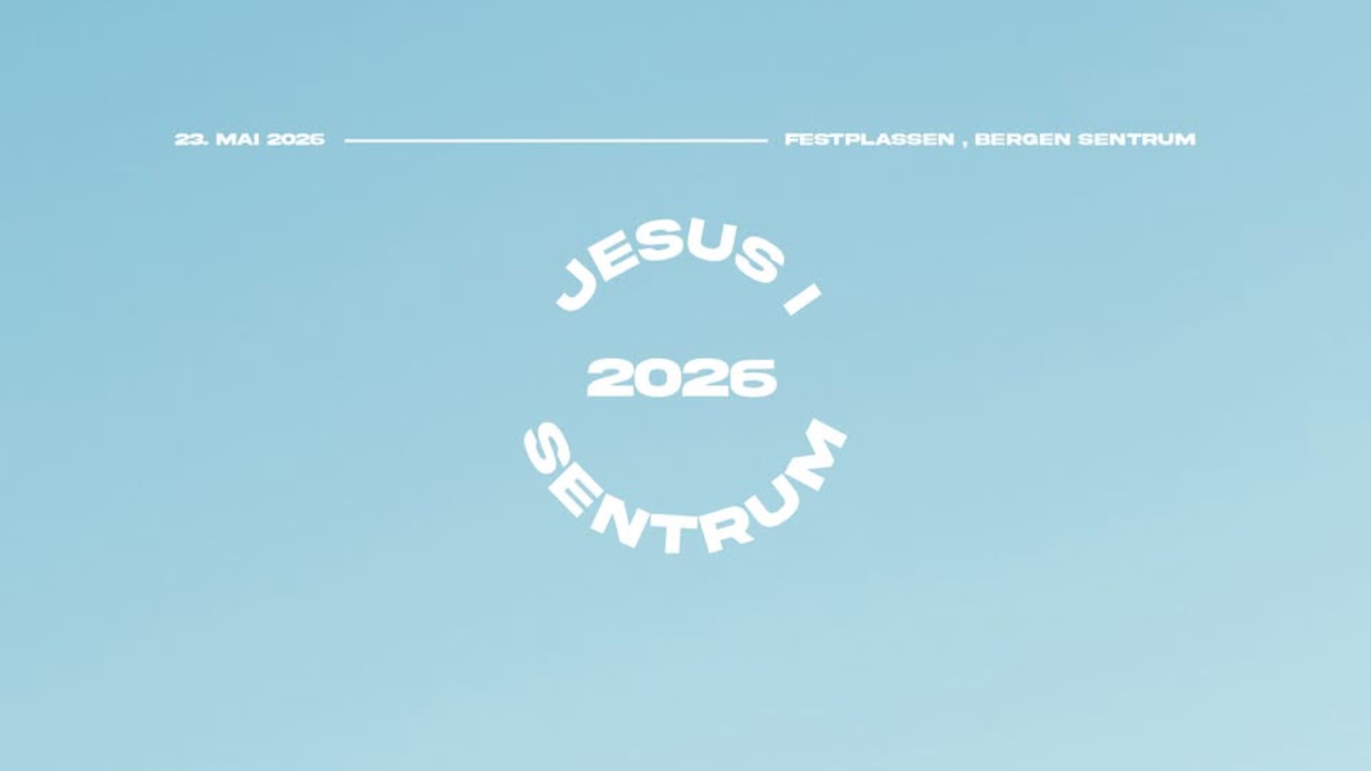Tverrkirkelig gudstjeneste på Festplassen 23.mai kl.17.00