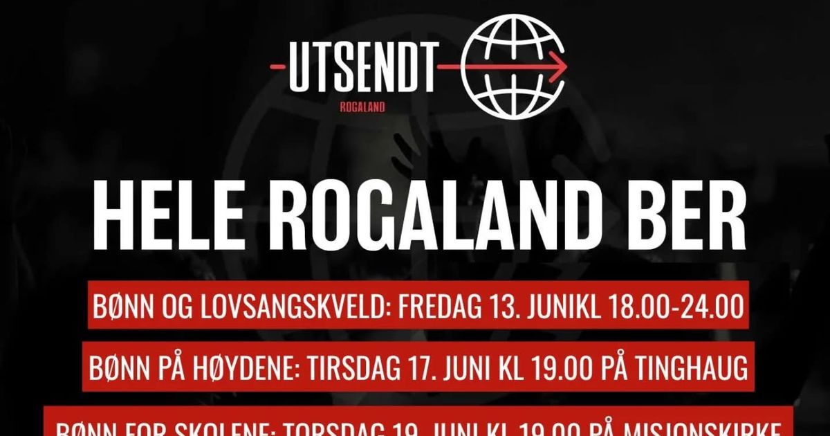 Hele Rogaland ber