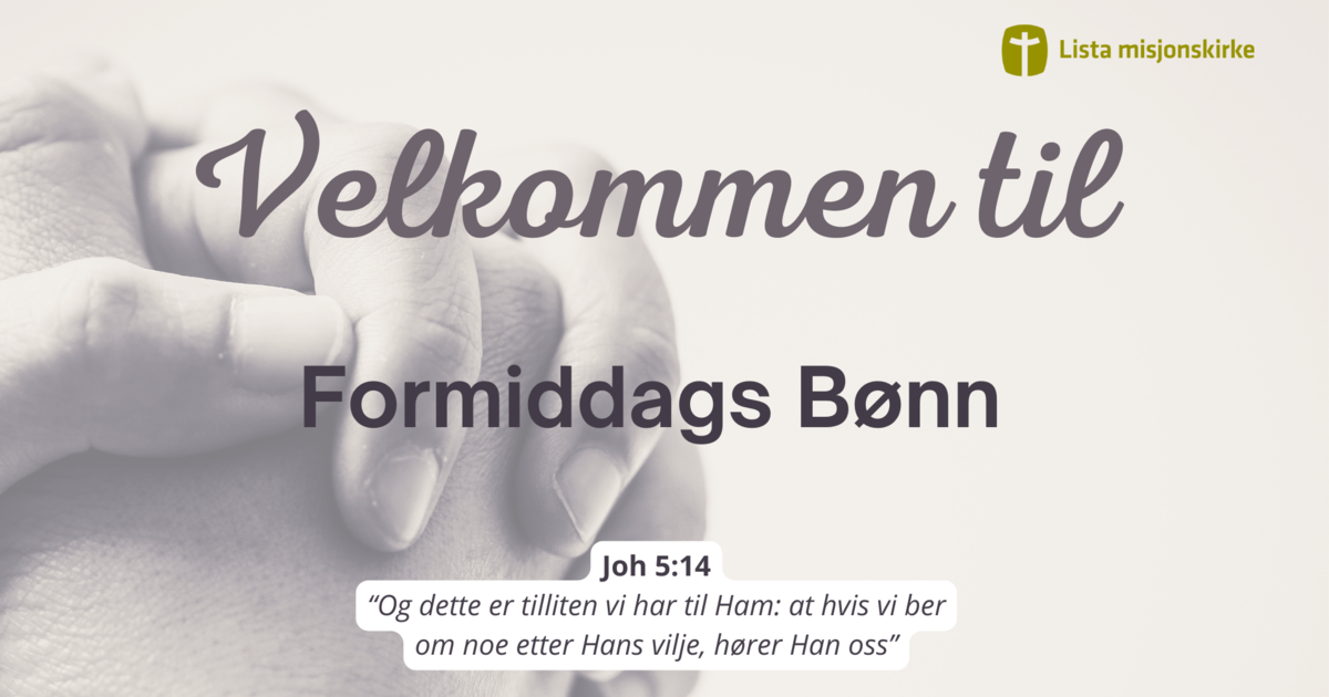 Formiddags Bønn