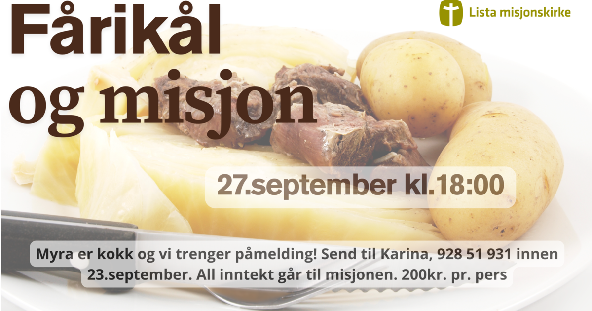 Fårikål og misjon