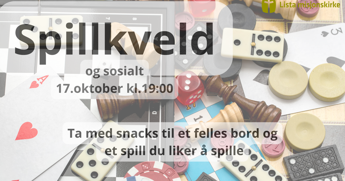Spillkveld og sosialt