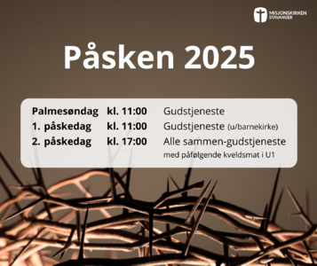 Velkommen til kirken vår