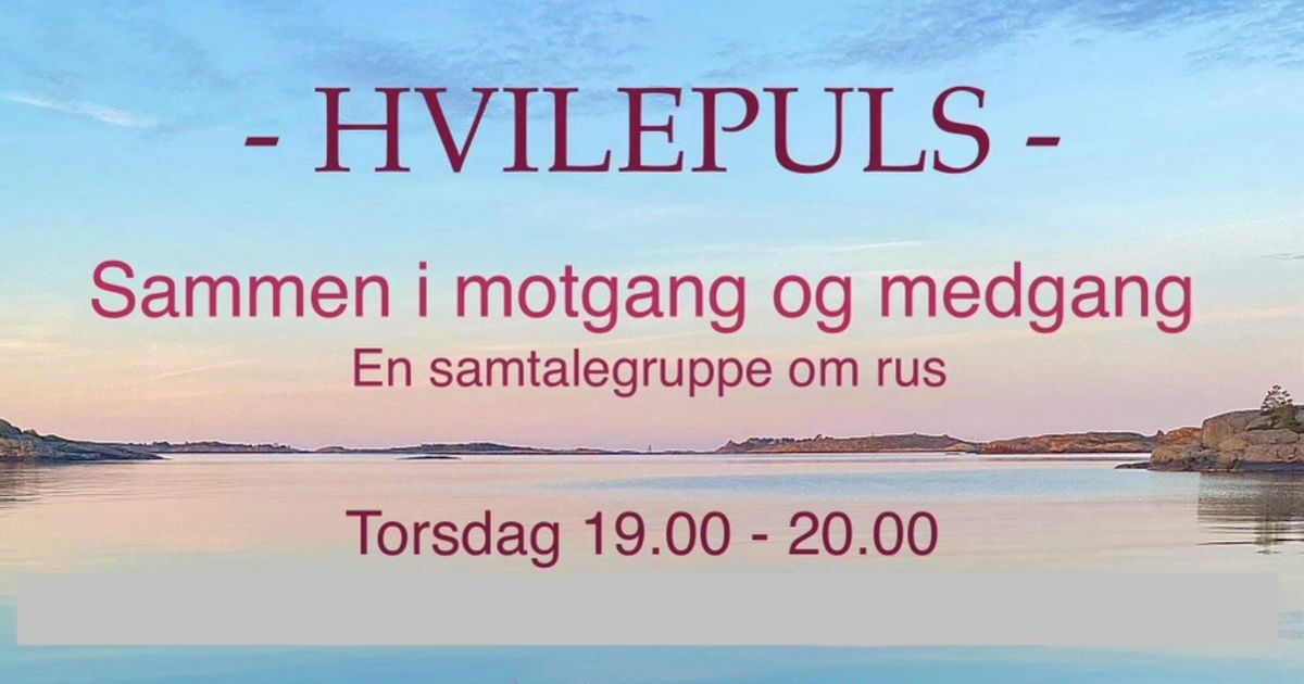 Hvilepuls- samtalegruppe om rus