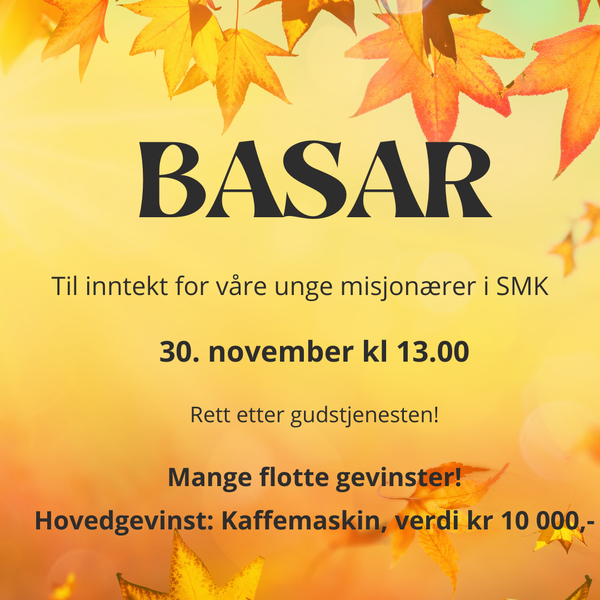 Basar 30. november i SMK